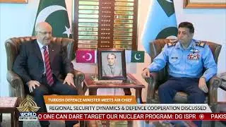 TURKISH DEFENCE MINISTER MEETS AIR CHIEF |REGIONAL SECURITY DYNAMICS & DEFENCE COOPERATION DISCUSSED
