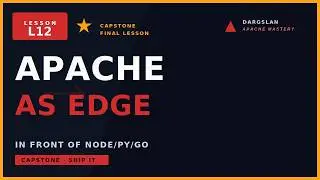 Apache as Reverse Proxy: In Front of Node/Python/Go (Apache Mastery FINALE)