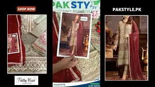 Adorable Chiffon Wedding Dress for Girls | Stylish Chiffon Party Wear Dress | Gorgeous Chiffon Dress