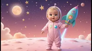 Space Rocket Counting Stars Song | Fun Space Adventure for Kids | Preschool Counting Rhyme