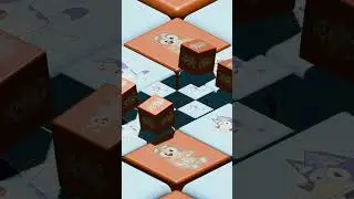 Bluey and Bingo Rolling Cubes #bluey #bingo