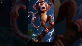 Friendship Motivation Story #cartoonframe #aicartoon #friendship #monkeyfriend #motivation