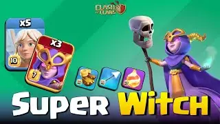 Super Witch Fireball | TH 17 Attack Strategy Legend League | Clash Of Clans | Dandi COC