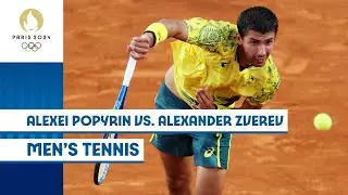🇦🇺 Alexei Popyrin vs. Alexander Zverev 🇩🇪 | Men's Tennis Doubles | #Paris2024 Highlights