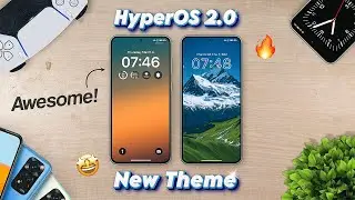 Awesome HyperOS Dark Themes - Lockscreen Customization!