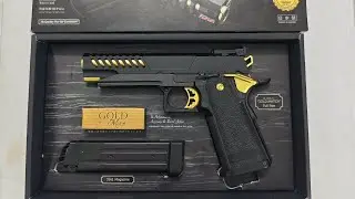 #review test gbb tokyo marui hicapa5.1 gold match slide ganti alumuniun CNC