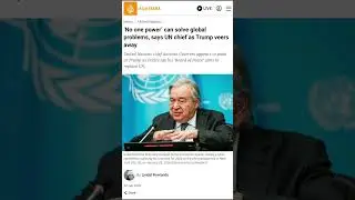 UN Ne Maana! India&ndash;EU Trade Deal Global Power Shift Hai #bharat #usa #unitednations