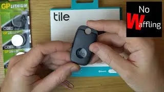 How to change the battery on the TILE PRO tag tracker