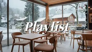 [playlist] Christmas Café in Daylight ☕🎄 | Light & Cozy Jazz for Work & Café (17min)