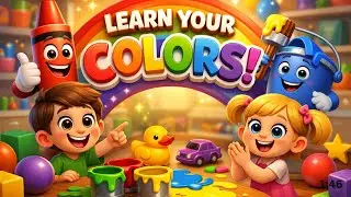 Learn Colors For Kids Song, Preschool Songs and Educational Videos for Children