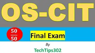 OS-CIT Final Examination | 50 out of 50 | 🏆 🥇