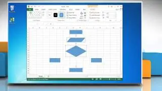 How to Make a Flow Chart in Excel 2013