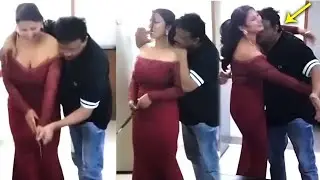 RGV Crazy Behaviour at Actress Birthday Celebrations | Ram Gopal Varma Latest Video | TFPC