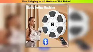 Bluetooth Music Boxing Machine Wall Target Home Fitness Boxing Trainer Exercise Response Training