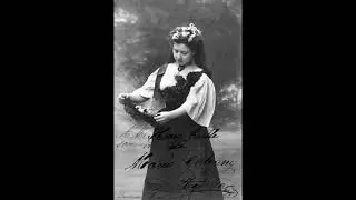 Maria Galvany (soprano) - Queen of the Night's Aria ('The Magic Flute' -  Mozart) (1905)