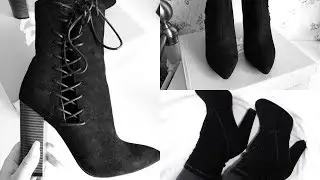 3 heeled boots for a/w | Public Desire, Primark + New Look