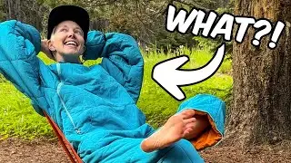 Wait... A WEARABLE sleeping bag?!