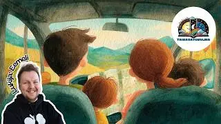 Iltasatuja lapsille: Linnean ja Lassin roadtrip