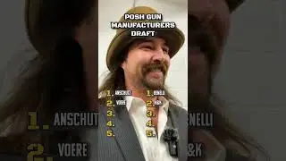 Составление рейтинга производителей оружия Posh