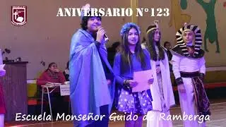 PRIMER DIA ANIVERSARIO 123 ESCUELA MGR.