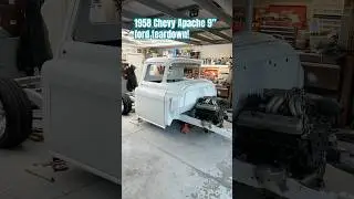 Разборка заднего моста Ford 9&rdquo; для грузовика Chevy Apache 1958 года!