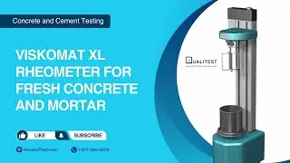 Viskomat XL Rheometer for Fresh Concrete and Mortar | WorldofTest.com