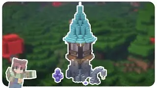 Minecraft | How to Build a Wizard House | PixeLily