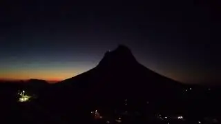TRAFFIC CAR AND CITY LIGHTS SUNSET ASMR TRAFFIC NOISE SOUNDS. LIKE A SCALE MODEL CAR SCENE.