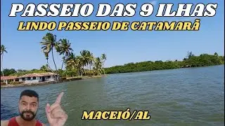 Passeio das 9 ilhas de catamar&atilde; em Macei&oacute;, veja lindas paisagens e assista o v&iacute;deo at&eacute; o fim.