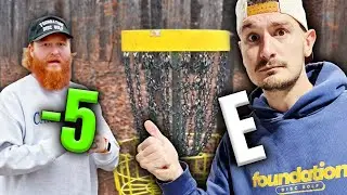 Can We Beat Our Editors if They Start at 5 Under?! | Disc Golf Challenge