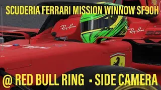[F1 2019] Scuderia Ferrari Mission Winnow SF90H @ Red Bull Ring (Side Camera) #StayHome #FiqueEmCasa