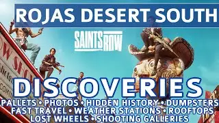 Saints Row - Rojas Desert South All Discovery Locations - 100%