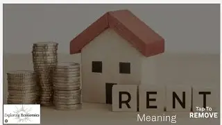 Rent|Meaning|Classicals and modern economists|UGC