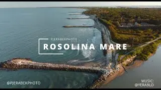 Rosolina Mare Beach | Torre Panoramica | Italia beach DRONE VIDEO | 4K