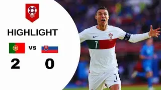 Portugal vs Slovakia 2-0 All Goals & Highlights 2023 | Full HD