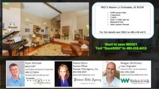 Home for sale with solar panels in 85258