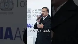 Assam Goes Global! 🌍 Himanta Biswa Sarma at Davos 2026 #Shorts