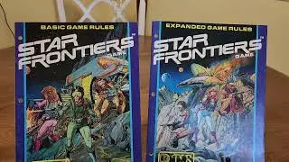 STAR FRONTIERS EXPANDED & Basic Games Rules TSR 1982 RPG 1st print Nice Conditi