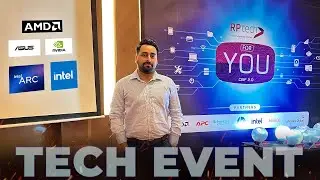 I attended a Tech Event in Guwahati ft. RPTech India 🔥 AMD ⚡INTEL ⚡ ASUS ⚡ HP ⚡ WD ⚡ SANDISK  & more