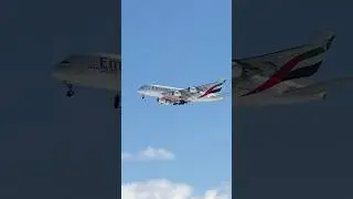 The King 👑 of the Sky Landing Toronto YYZ