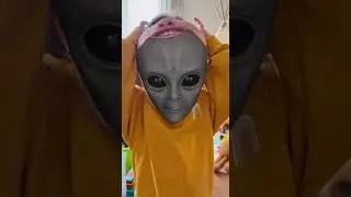 It's time to show my real face. #supermakerai  #alienlife #alien