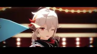 【原神MMD】Lumine & Hutao & Kazuha & Sangonomiya Kokomi & Venti / 荧&胡桃&枫原万叶&珊瑚宫心海&温迪 - Showtime Ruler