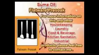 Suma D8 Flatware Presoak