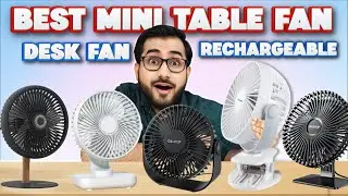 Best USB Desk Fan 2025 | Best Mini Fan | Best Rechargeable Portable Fan Under 2000