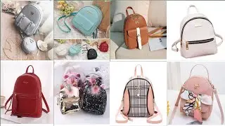 Girl New Bag/Korean Backpack Women/Mini Backpack Crossbody Bag/Leather Shoulder Bag/Kid Girl Bagpack