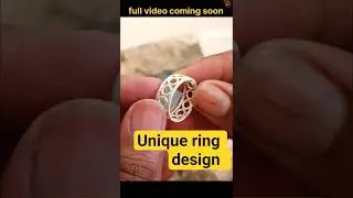 How This Unique Handmade Ring Design Went Viral | #shorts #ring #viral