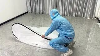 How to Fold CooTentler 6x6x6ft Pop Up Paint Booth