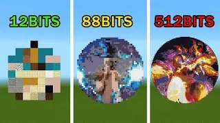 Мои подписчики радуют своих подписчиков пиксельной графикой в ​​Minecraft! Урок по компиляции 1
