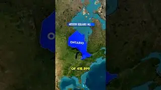 Fun facts about Ontario. #geography