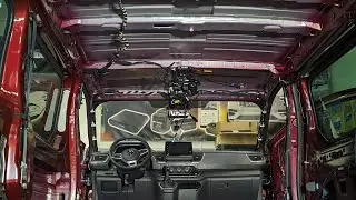 Renault Trafic 2023 kompleksowe wyciszenie nowego busa oraz nagłośnienie